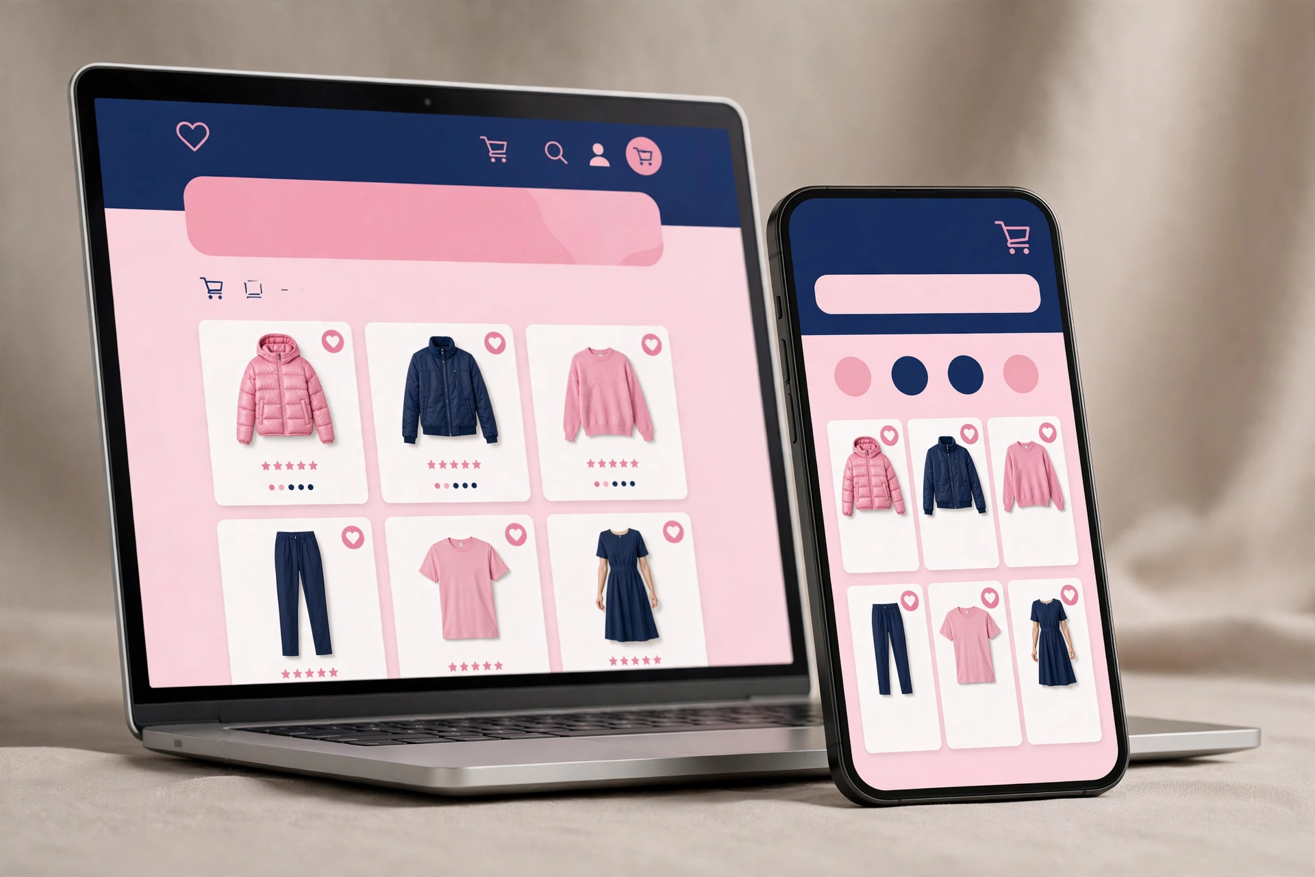 Accra Fashion Hub — Online store sample design